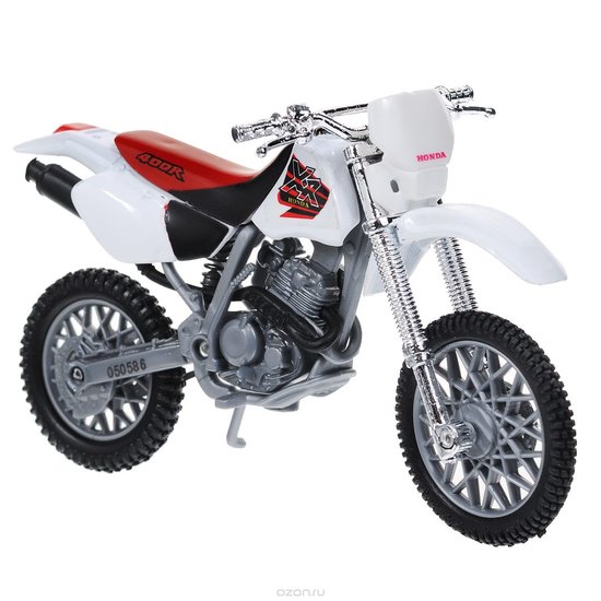 Motorrad Honda XR400R, rot und weiß